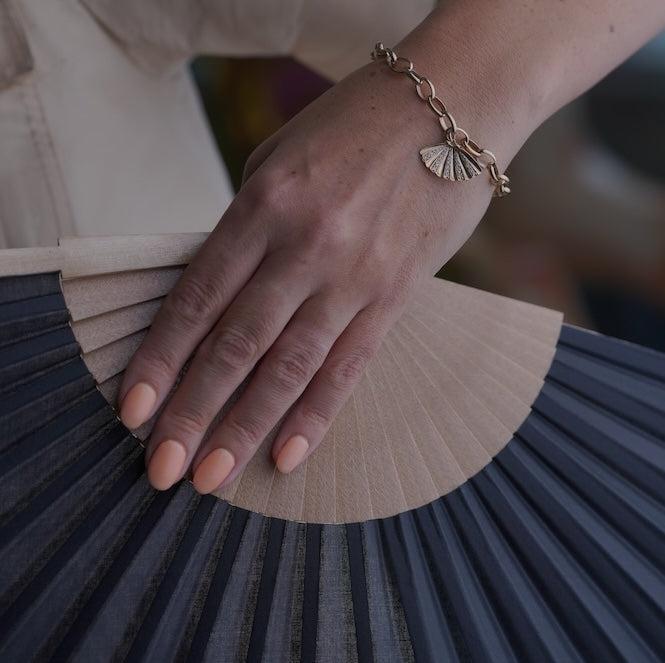 Diamond Fan Bracelet