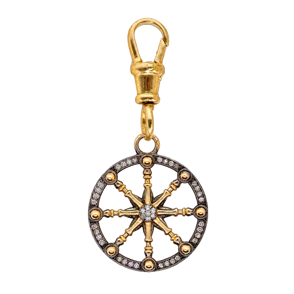 Karma Wheel Pendant