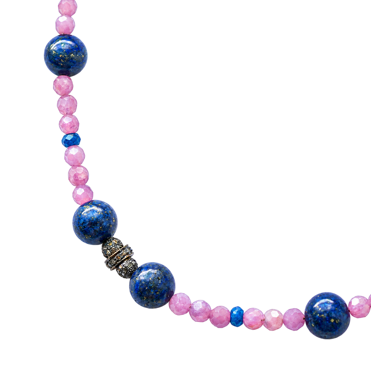 Lapis & Ruby Necklace