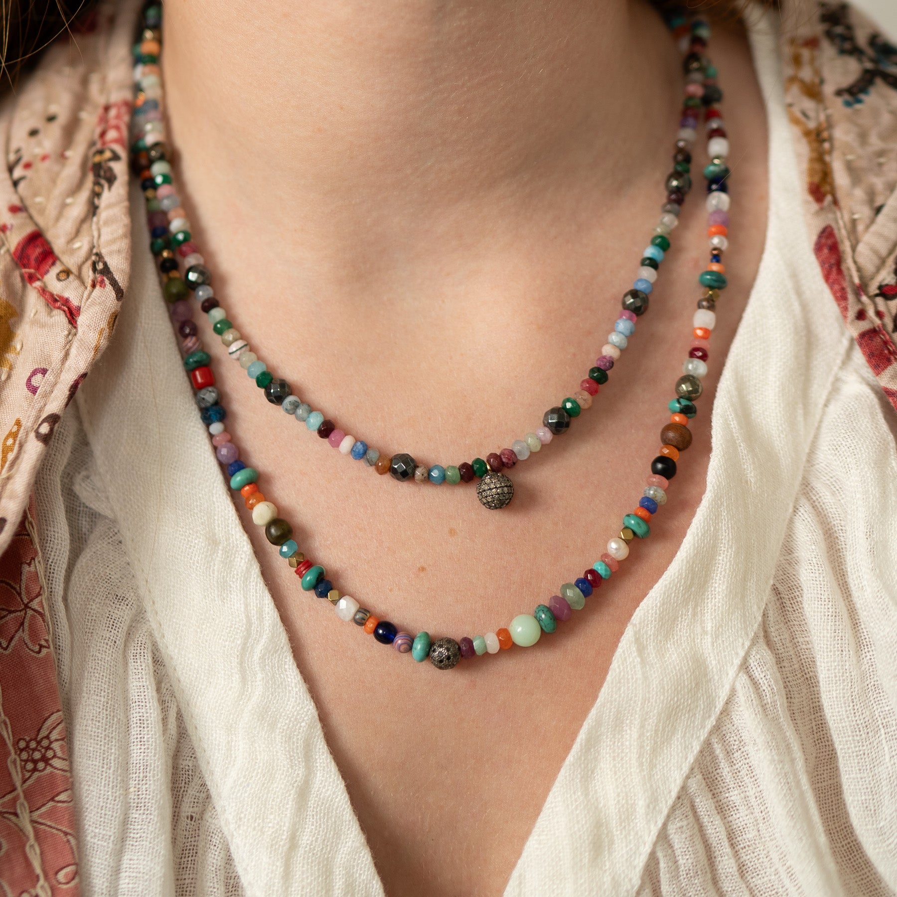 Multi Gemstone Necklace