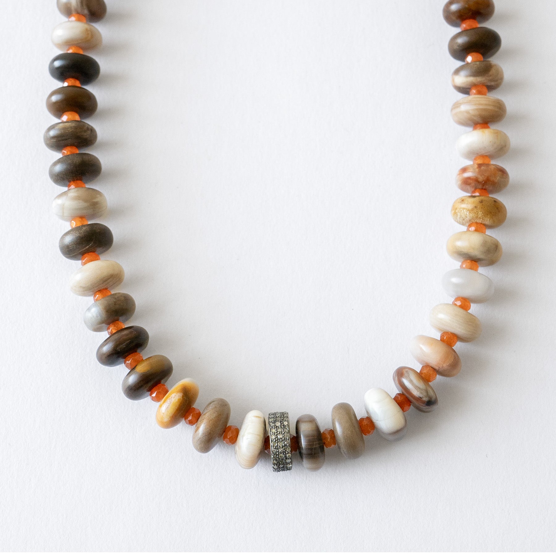 Agate & Carnelian Necklace