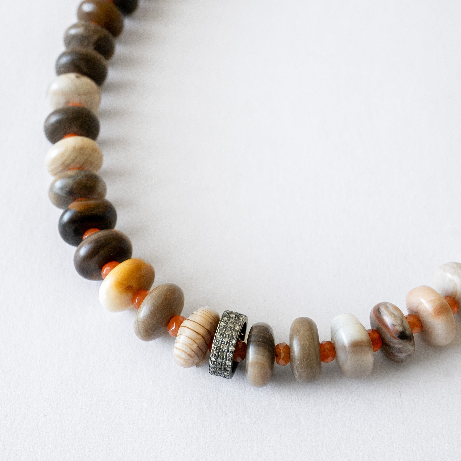 Agate & Carnelian Necklace