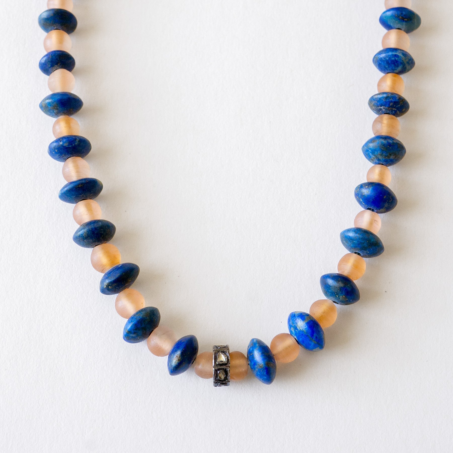 Lapis & Blush Necklace