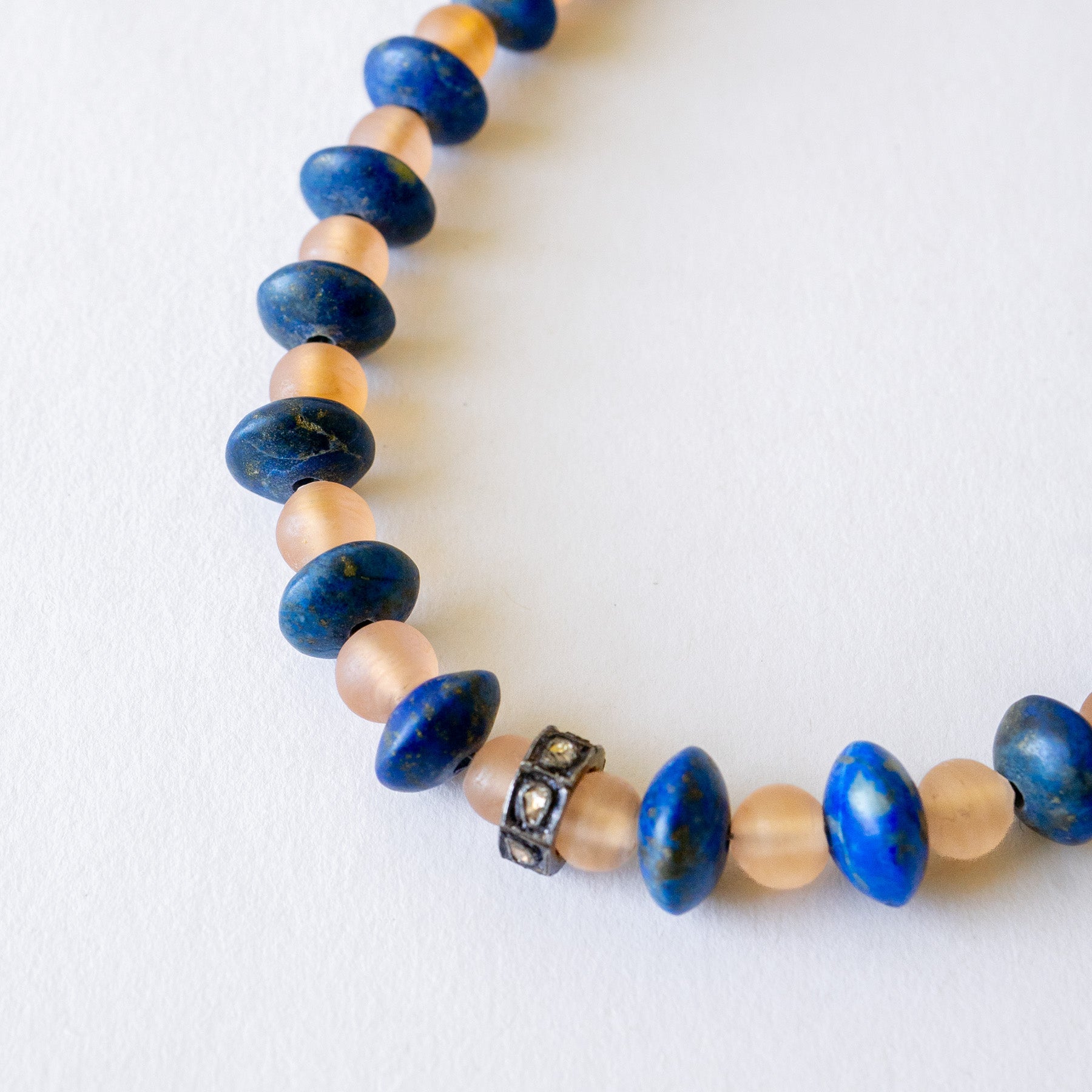 Lapis & Blush Necklace