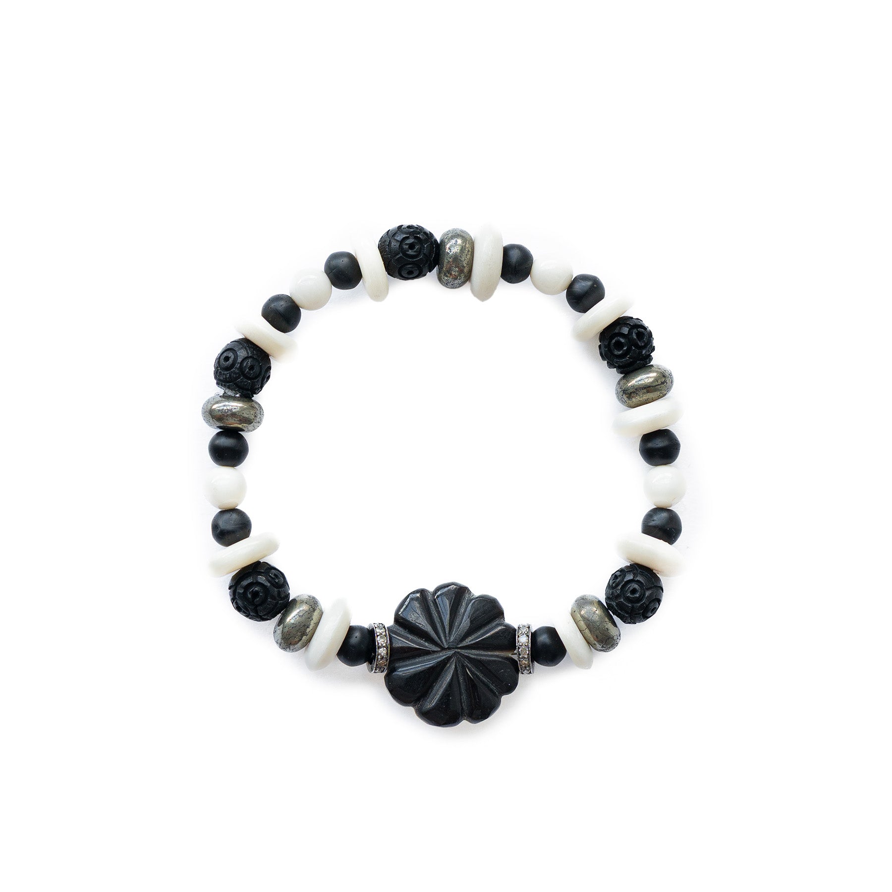Reversible Flower Bracelet
