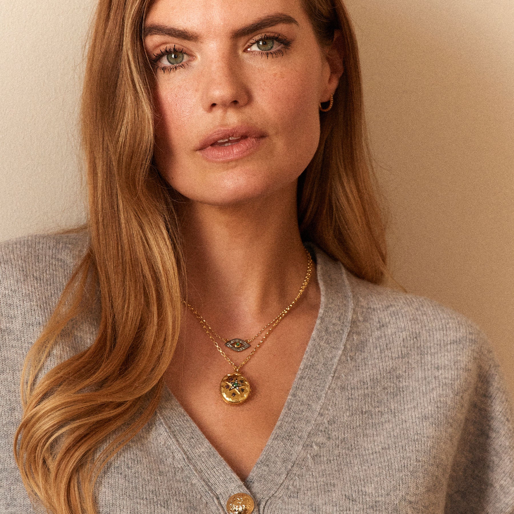 Diamond Good Fortune Locket