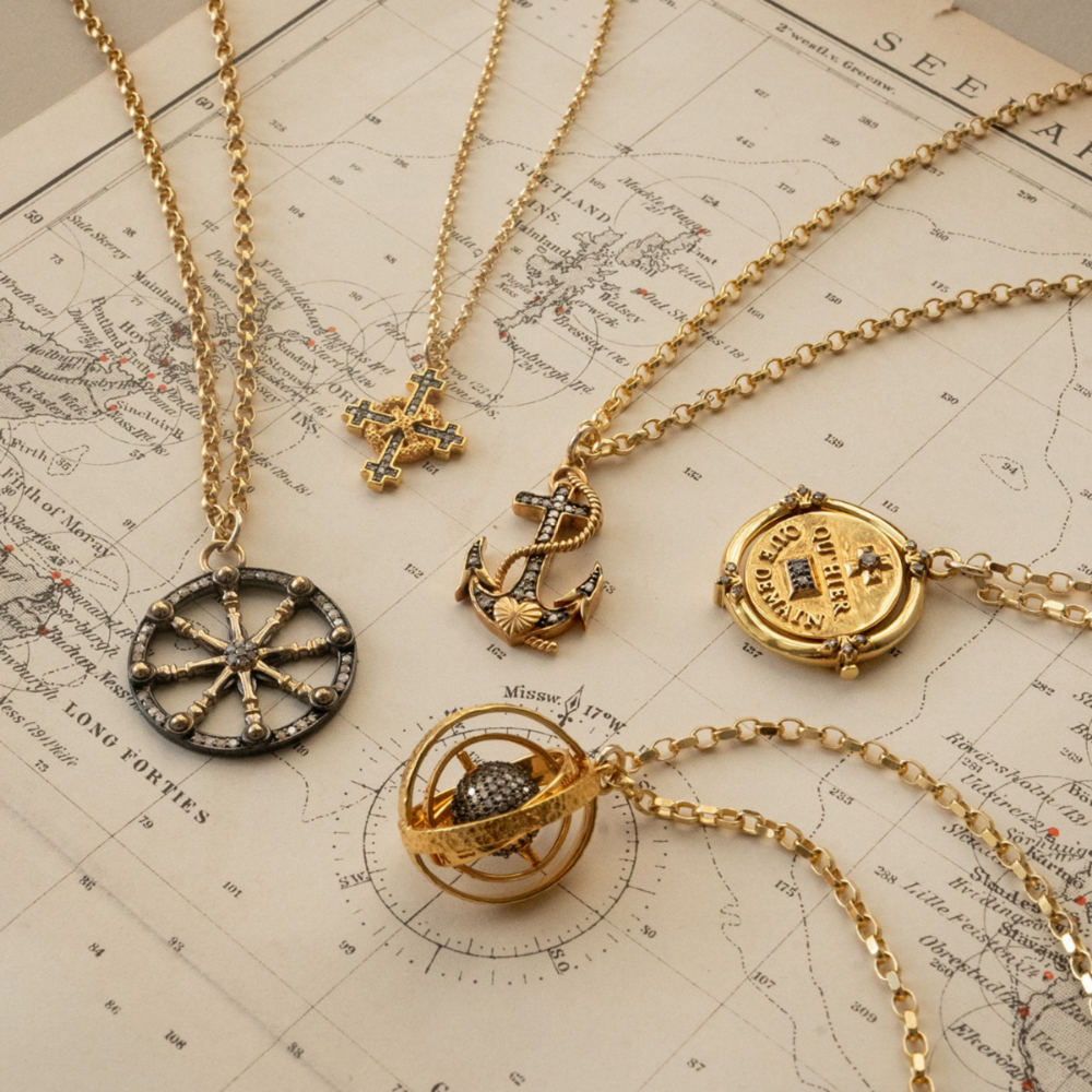 Karma Wheel Necklace
