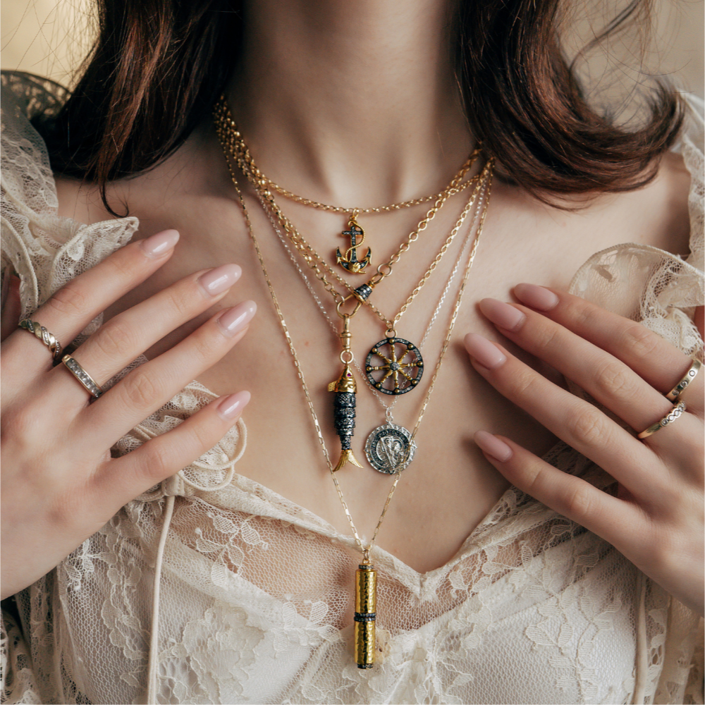 Karma Wheel Necklace