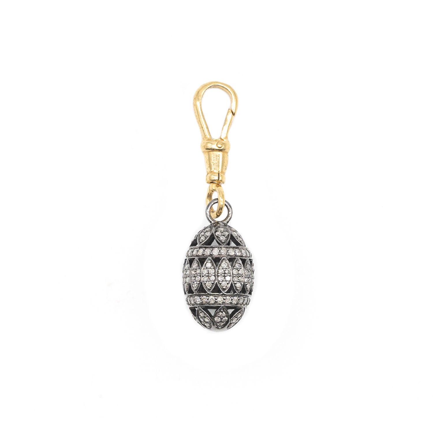 Pavé Diamond Egg - PENDANT ONLY