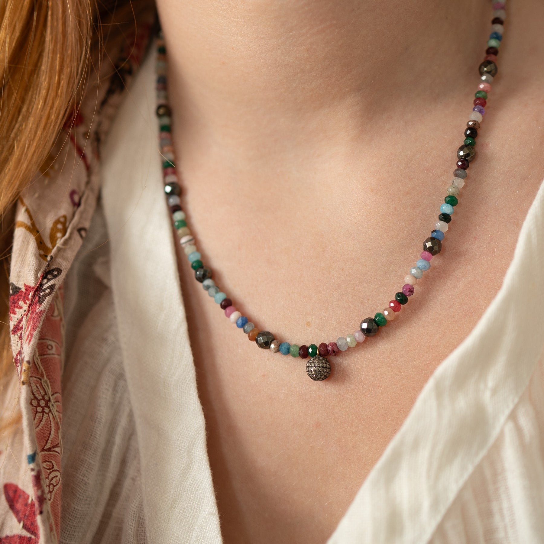 Multi Gemstone Necklace