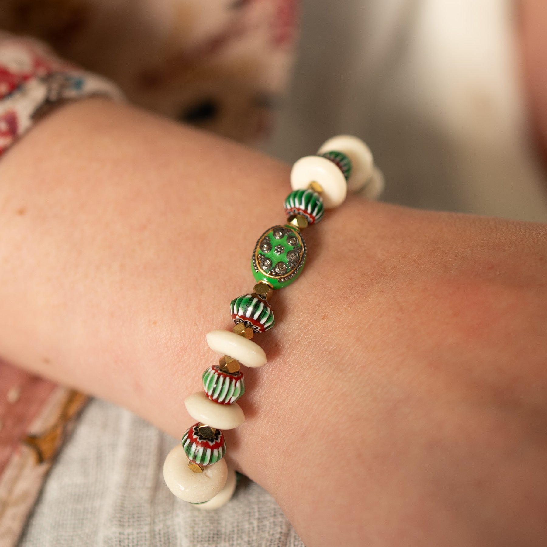 Vintage Chevron Bracelet