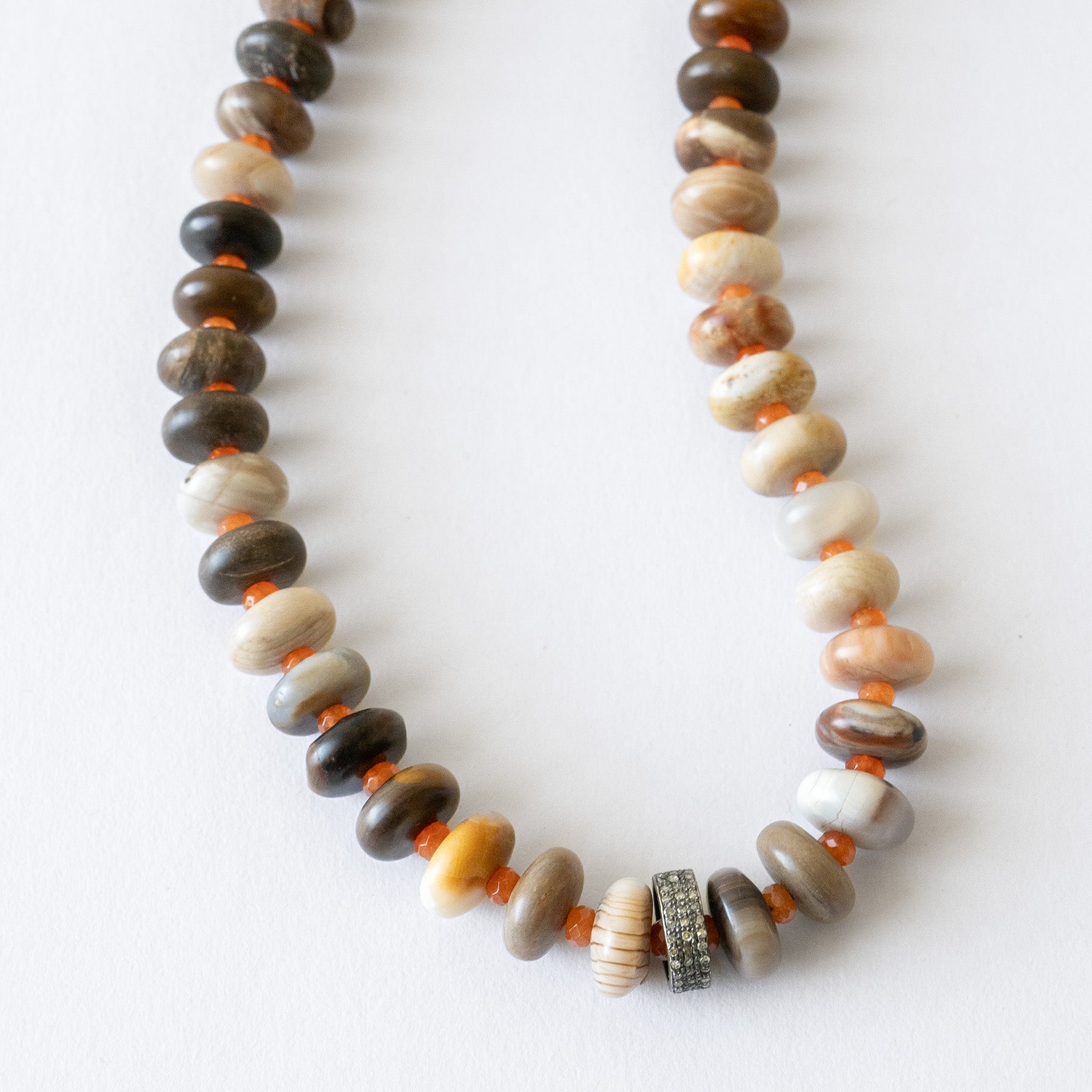 Agate & Carnelian Necklace