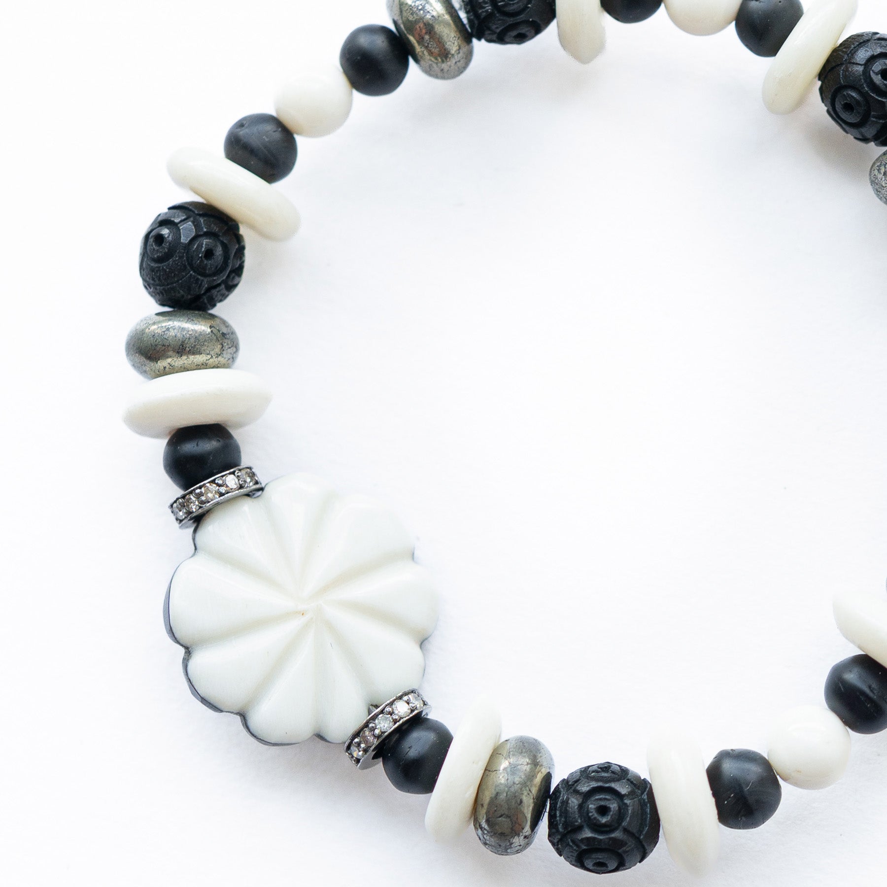 Reversible Flower Bracelet