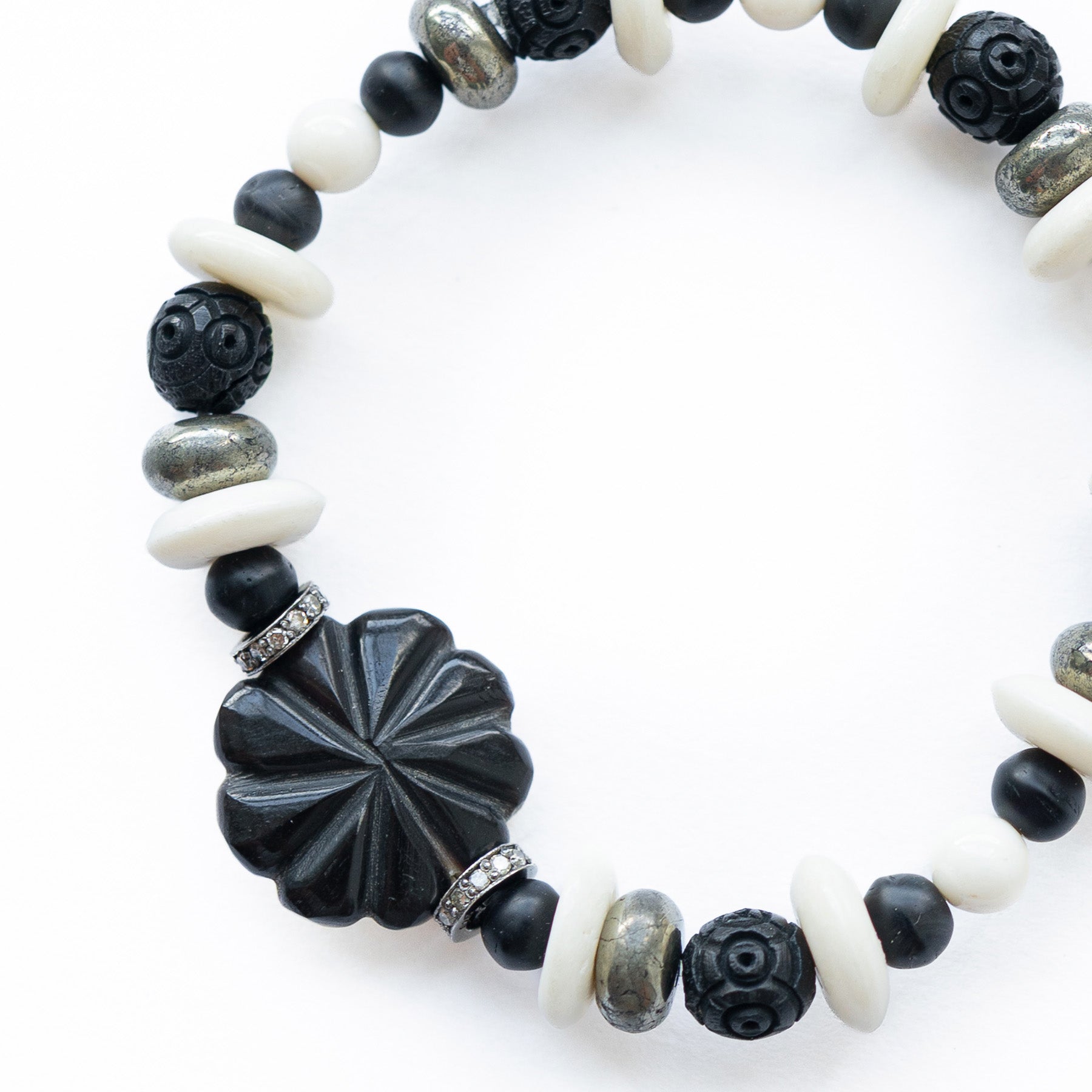 Reversible Flower Bracelet