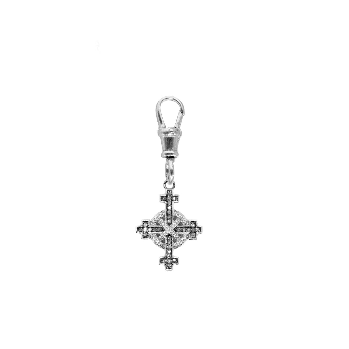 The Silver Halo Cross Pendant