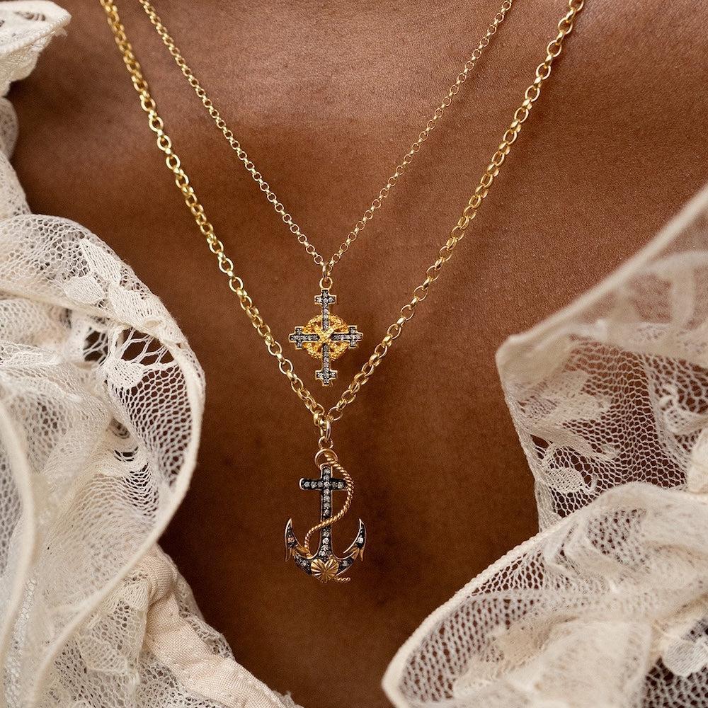 The Anchor of Love and Hope Pendant