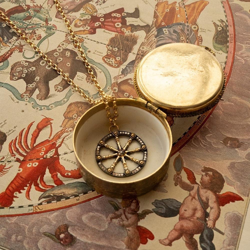 Karma Wheel Necklace