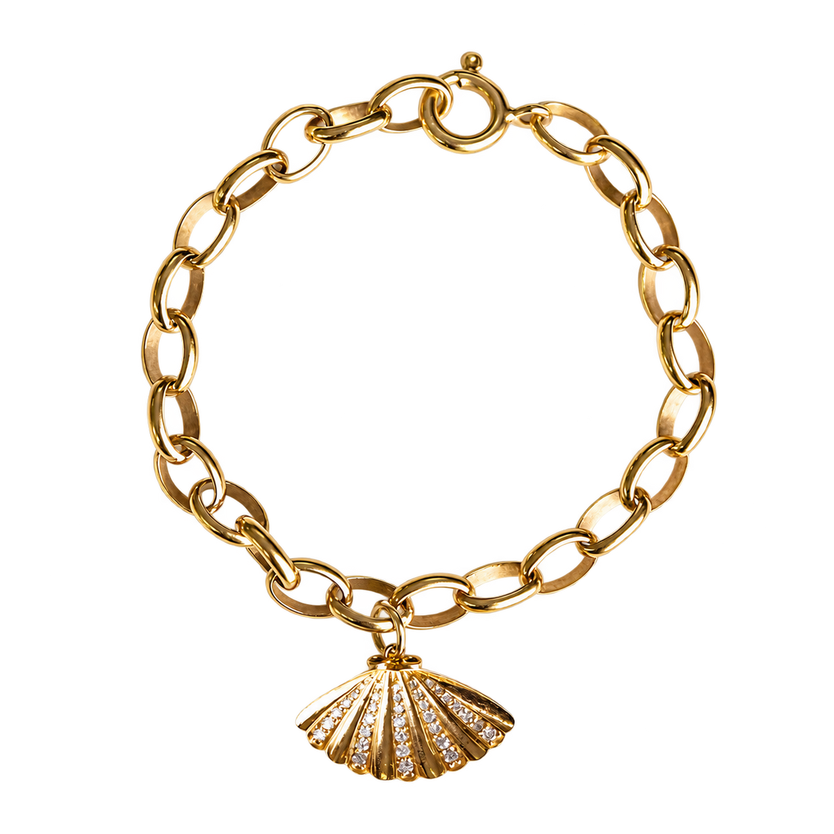 Diamond Fan Bracelet