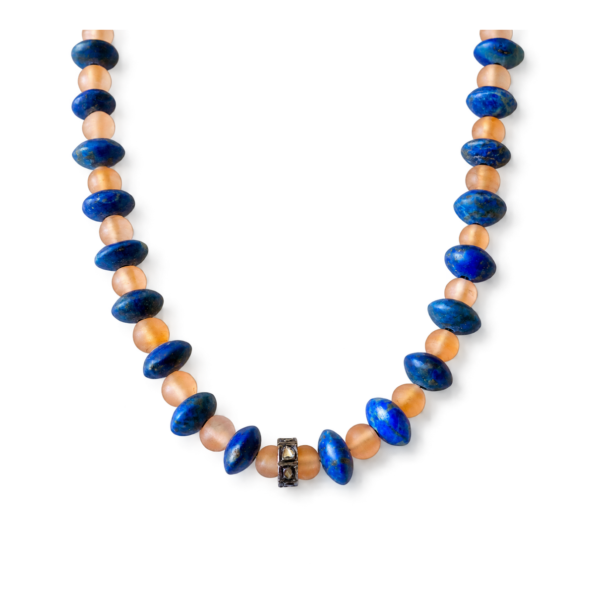 Lapis & Blush Necklace