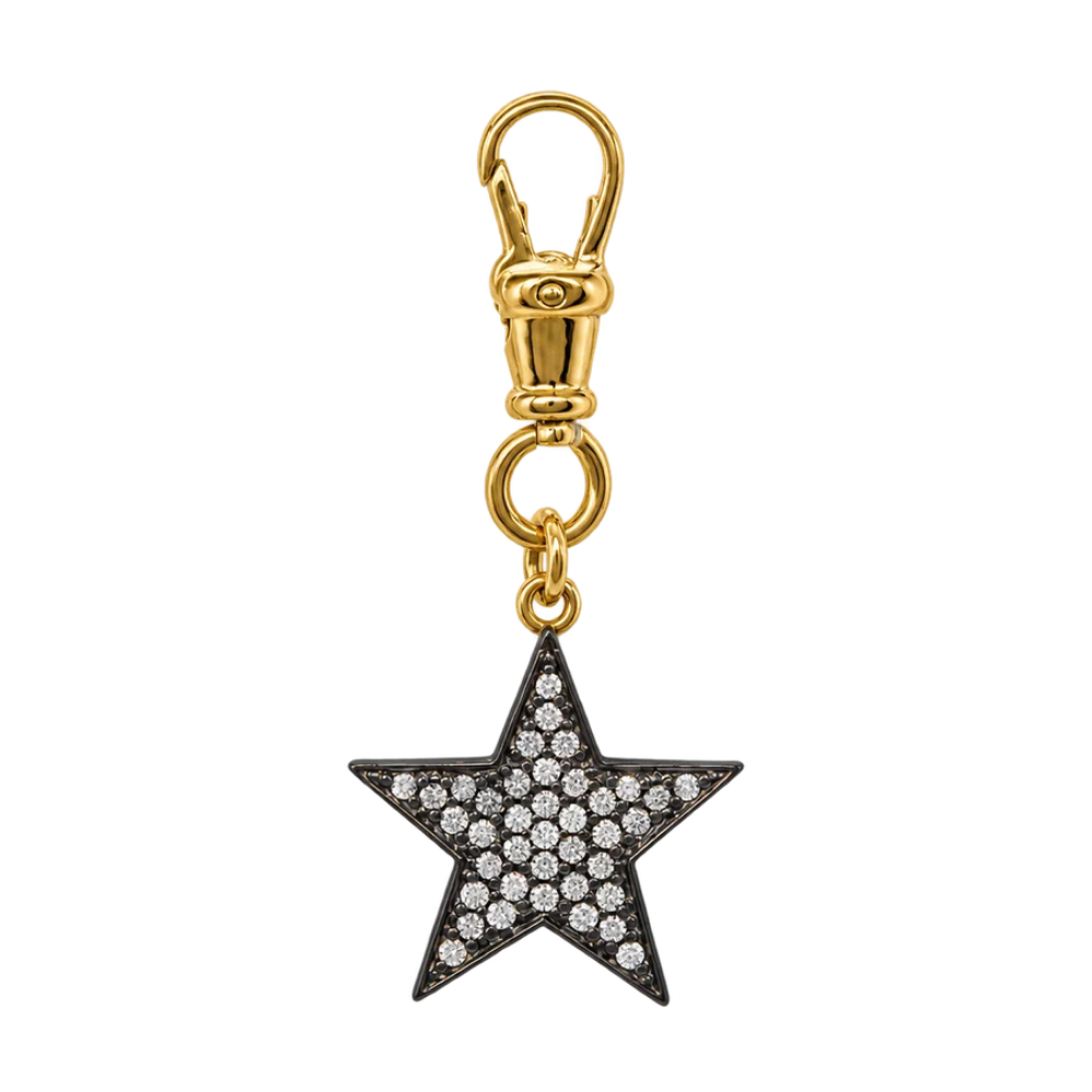 Diamond Classic Chunky Star Pendant