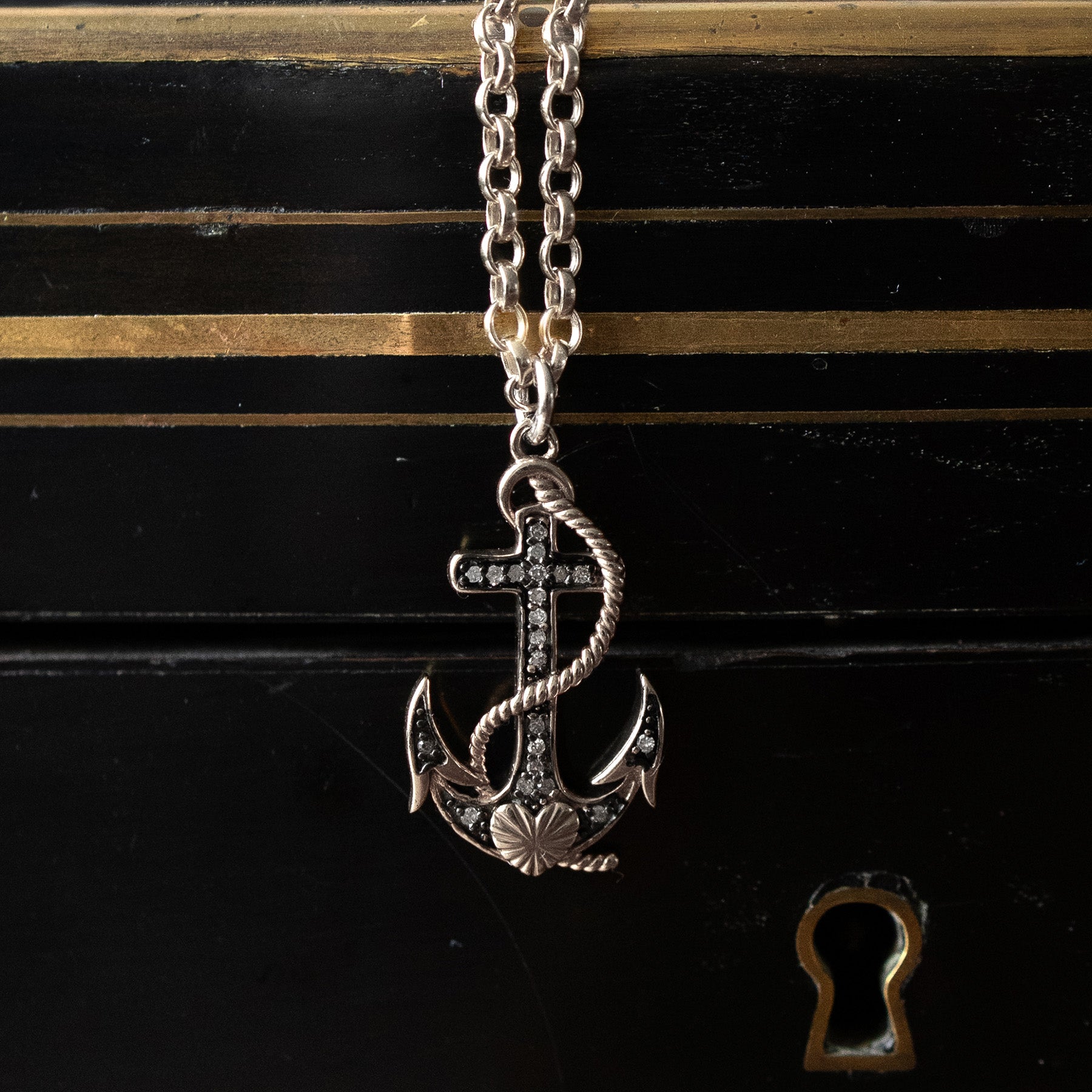 The Silver Anchor of Love and Hope