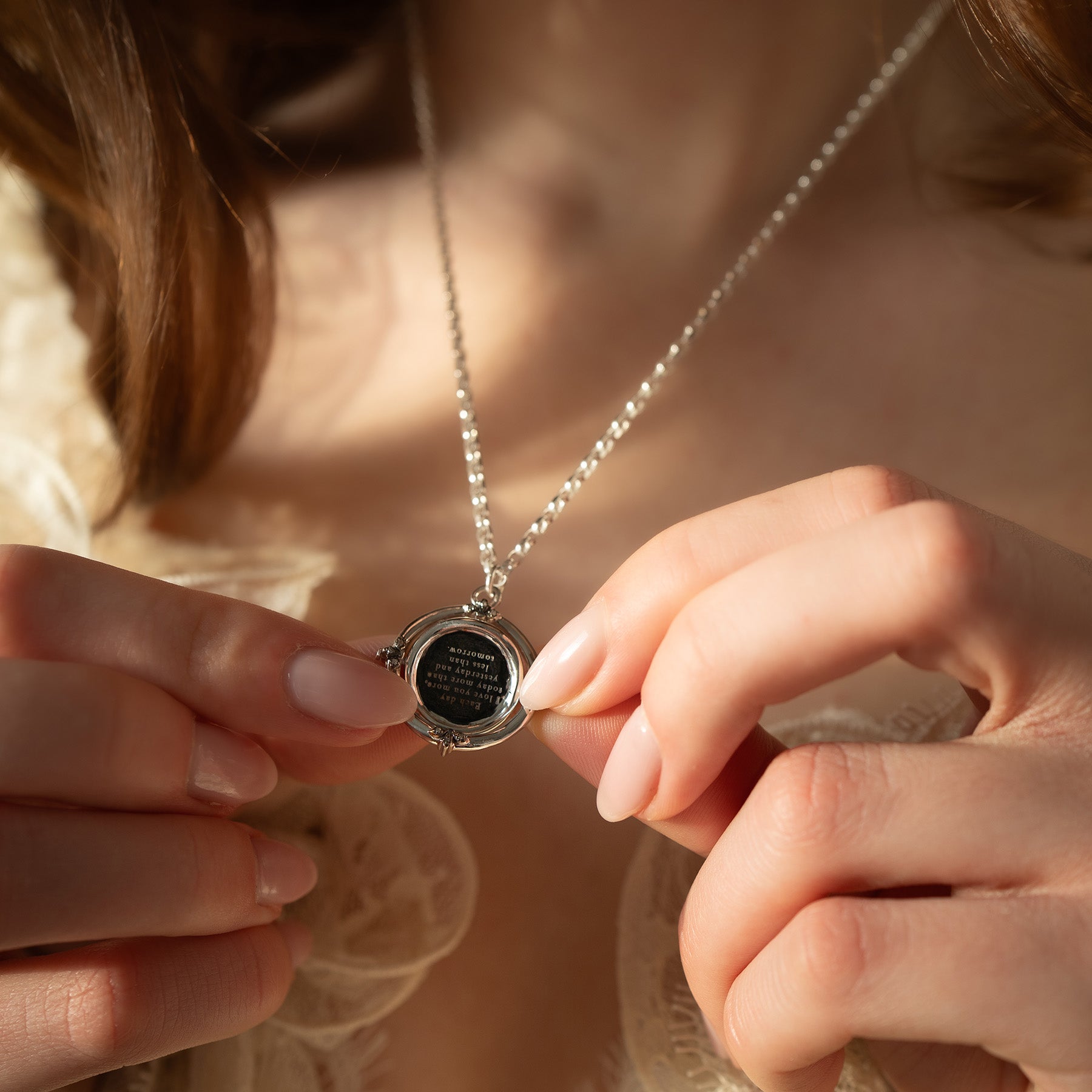 The Silver Eternal Necklace