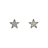 Diamond Chunky Star Studs