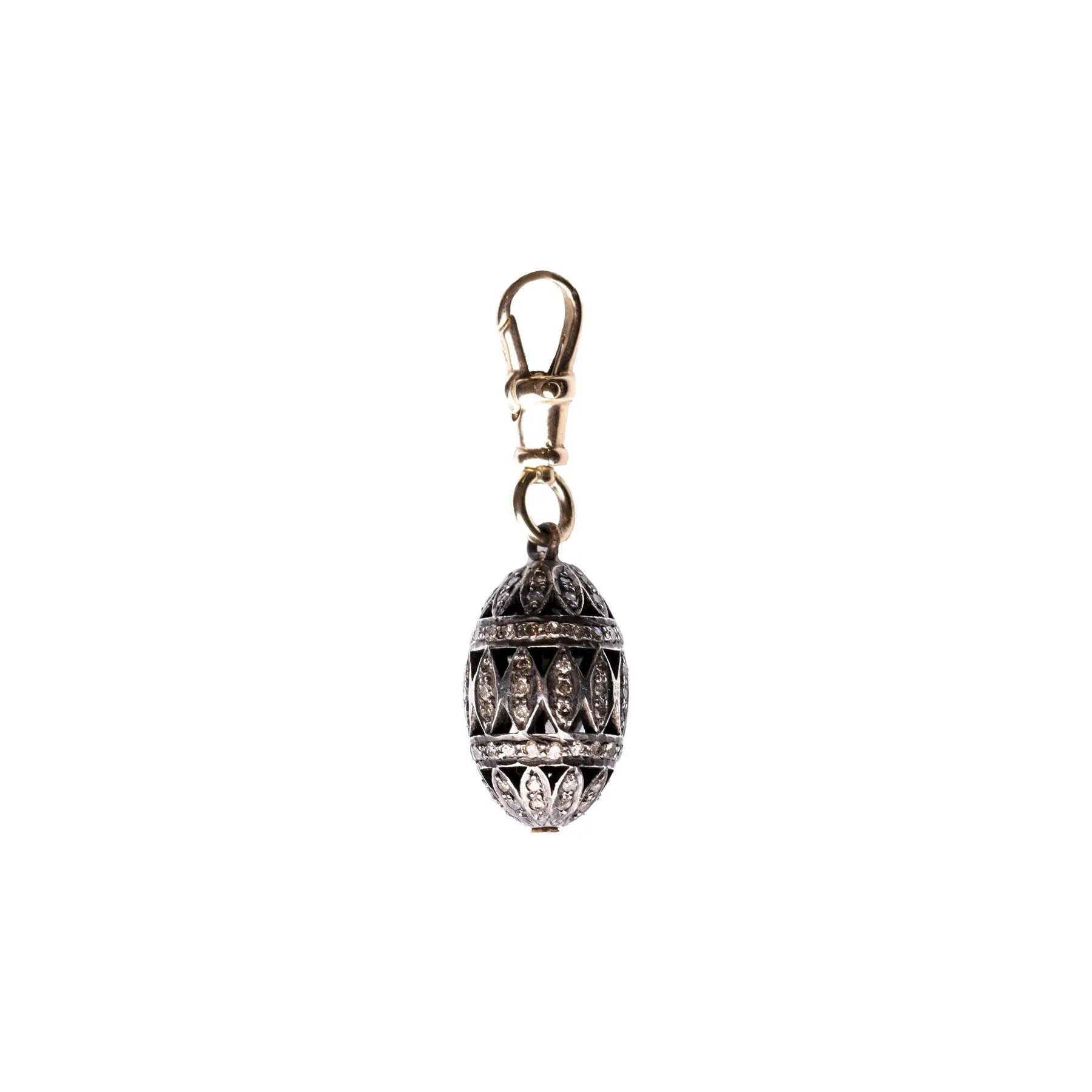 Pave Diamond Egg PENDANT ONLY Kirstie Le Marque