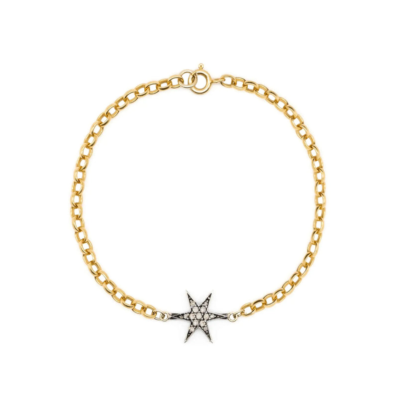 Diamond Cosmic Star Bracelet